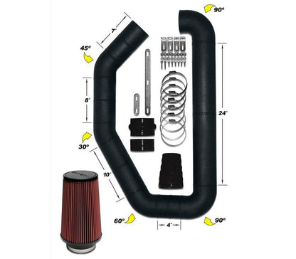 Airaid U-Build-It - Universal 4in Master Kit II w/700-469 9in Filter
