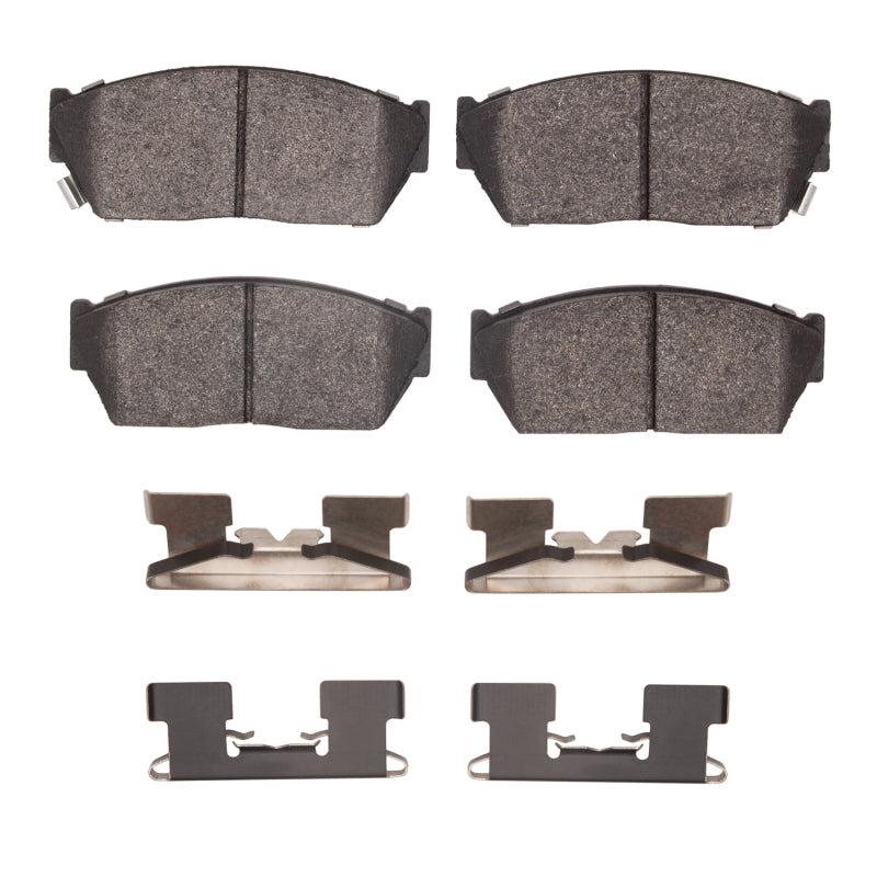 R1 Concepts R1 83-87 Honda Civic Hatchback Front Optimum OE Pads & Hardware Kit