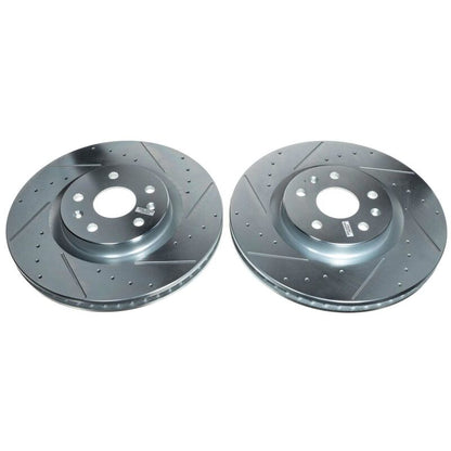 PowerStop Power Stop 20-21 Chevrolet Corvette Front Evolution Drilled & Slotted Rotor - Pair