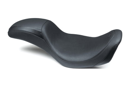 Mustang Motorcycle Mustang 06-17 Harley Dyna Hightail Fastback 1PC Seat - Black