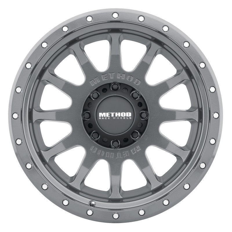 Method Wheels Method MR605 NV 20x10 -24mm Offset 8x6.5 121.3mm CB Gloss Titanium Wheel