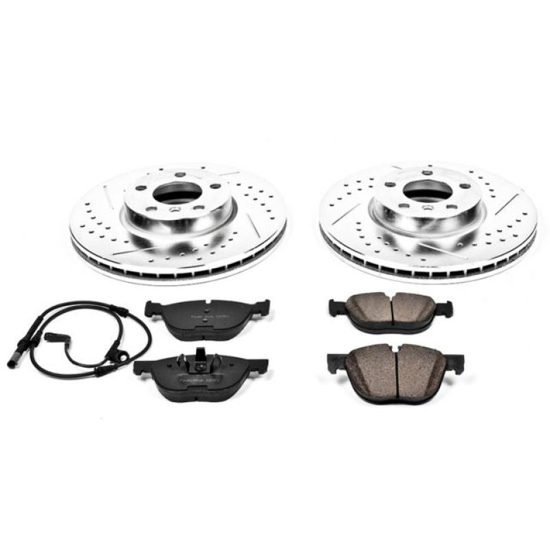 PowerStop Power Stop 07-10 BMW X5 Front Z23 Evolution Sport Brake Kit