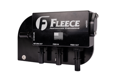 Fleece Performance 17-26 Ford F250-550 Powerstroke Under Bed Fuel Filter Assembly