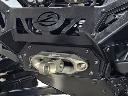 Elektric Off Road Elektric Offroad Winch Hawse Fairlead And Hook Combo Anodized Gun Metal