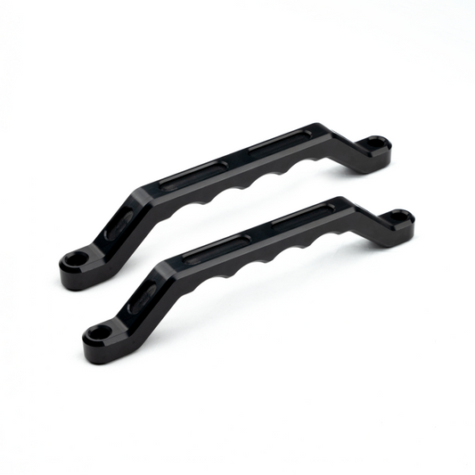 Cali Raised LED Cali Raised Roof Rack Grab H/le - Black