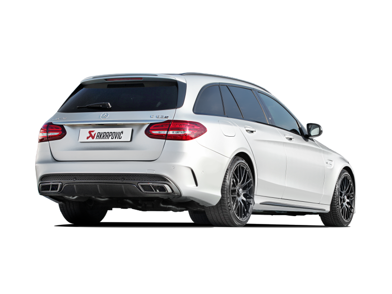Akrapovic Akrapovic 15-17 AMG C63 Estate Evolution Line Cat Back (Titanium) w/ Carbon Tips (Req. Link Pipe)