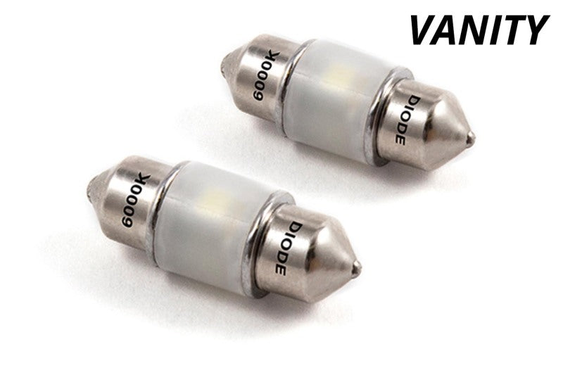 Diode Dynamics 29mm HP6 LED Bulb Warm - White (Pair)