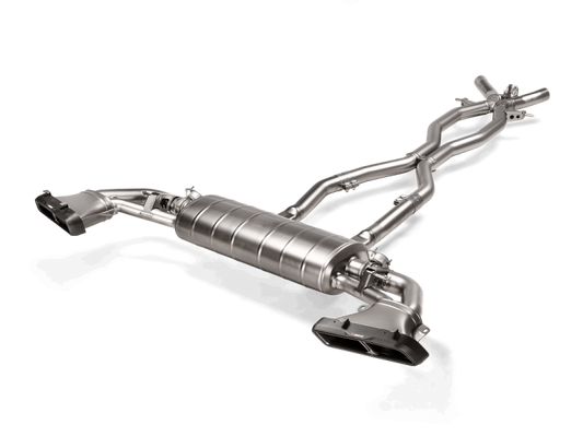 Akrapovic Akrapovic 2020+ Mercedes-AMG GLE 63S Evolution Line- Titanium (Only fits vehicle w/OE Hitch Install)