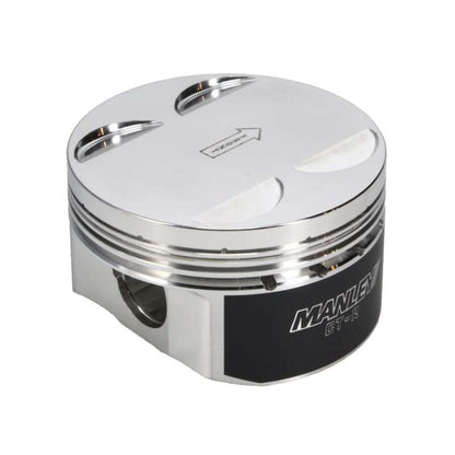 Manley Performance Manley Nissan GTR VR38DETT 99mm Bore 88.4mm Stroke -2cc Dish Turbo Tuff Piston Set w/ Rings