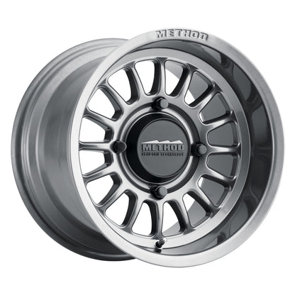 Method Wheels Method MR411 Bead Grip 15x7 / 4+3/13mm Offset / 4x156 / 132mm CB Gloss Titanium Wheel