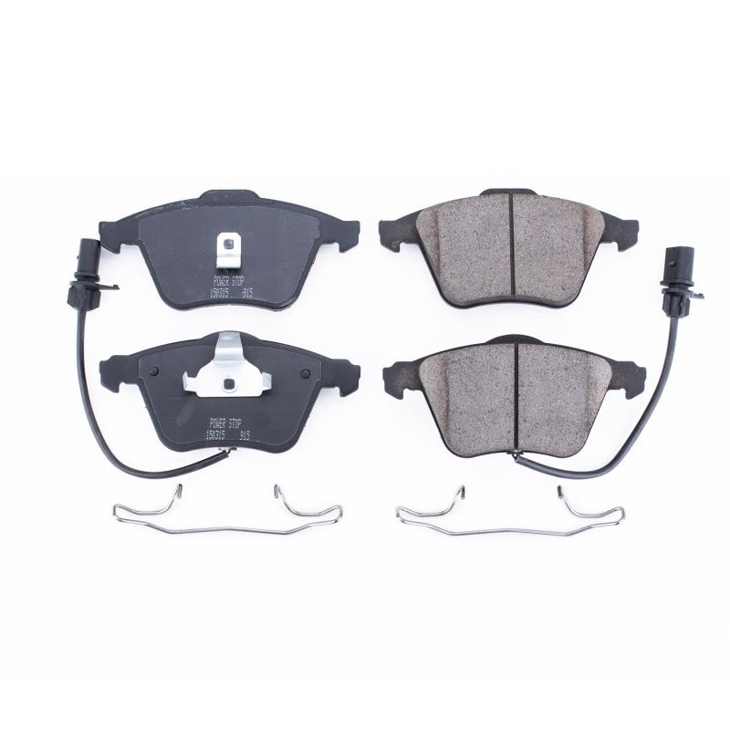PowerStop Power Stop 02-04 Audi A6 Quattro Front Z17 Evolution Ceramic Brake Pads w/Hardware