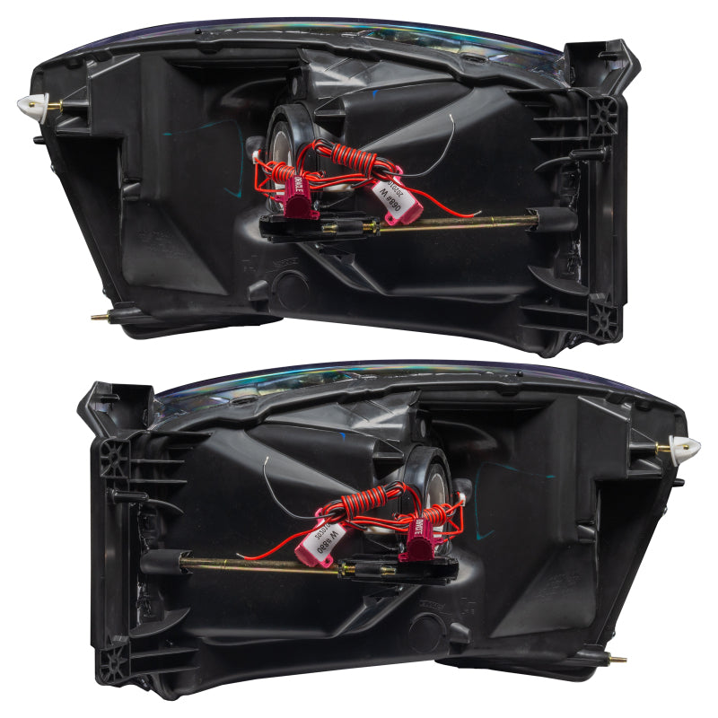 ORACLE Lighting Oracle 07-08 Dodge Ram SMD HL - Black - ColorSHIFT w/ 2.0 Controller