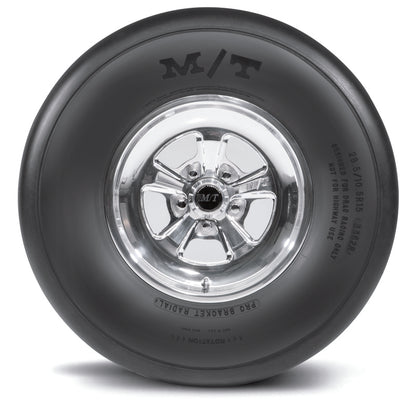 Mickey Thompson Pro Bracket Radial Tire - 26.0/10.0R17 X5 - 250656