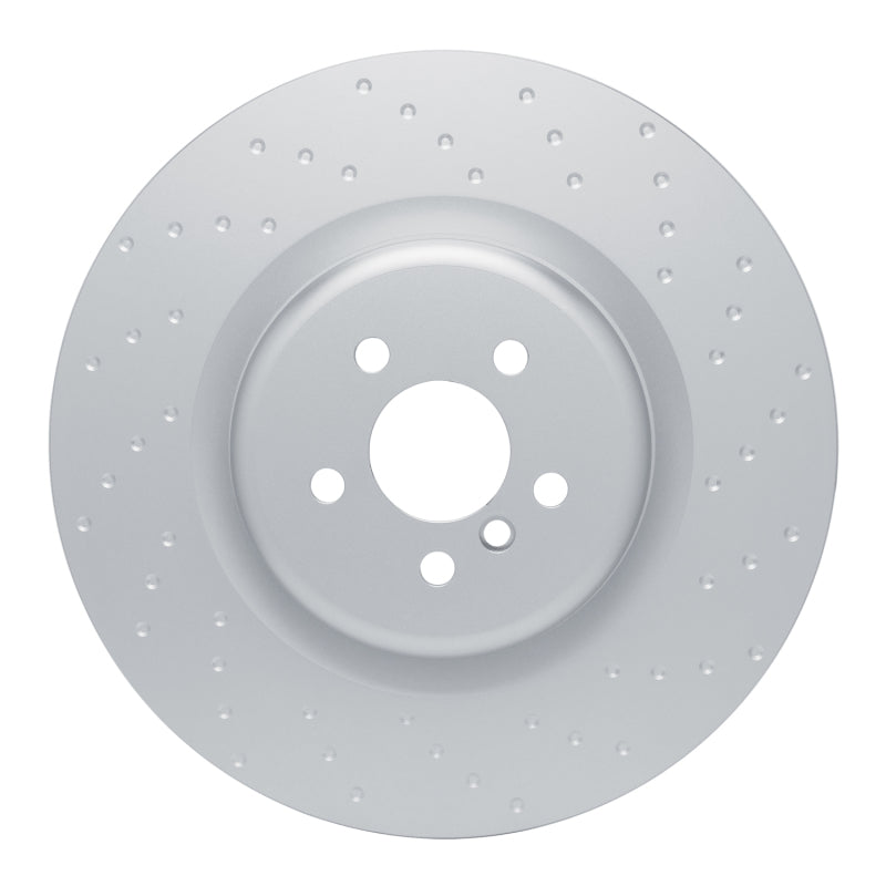 DFC 19-22 BMW X5 Right Rear GeoSPEC Coated Rotor - Dimpled