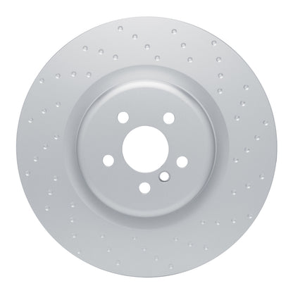 DFC 19-22 BMW X5 Right Rear GeoSPEC Coated Rotor - Dimpled
