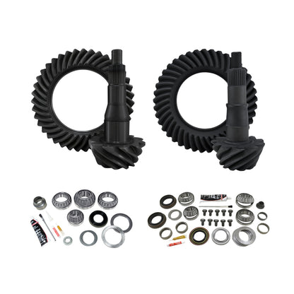Yukon Gear & Axle Yukon Gear & Install Kit Package for 11-19 Ford F150 9.75in Front & Rear 3.73 Ratio