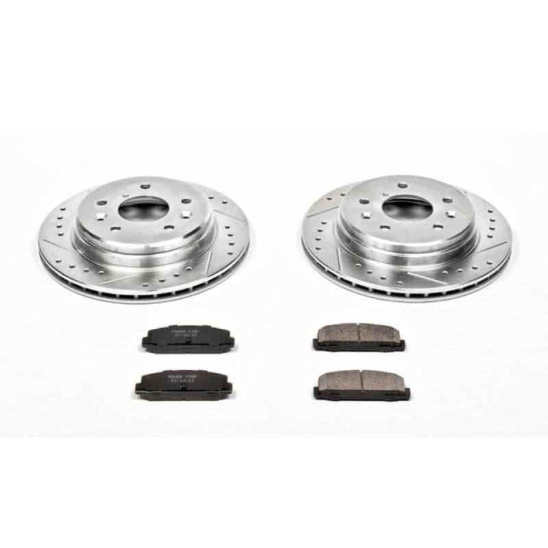 PowerStop Power Stop 86-91 Mazda RX-7 Rear Z23 Evolution Sport Brake Kit