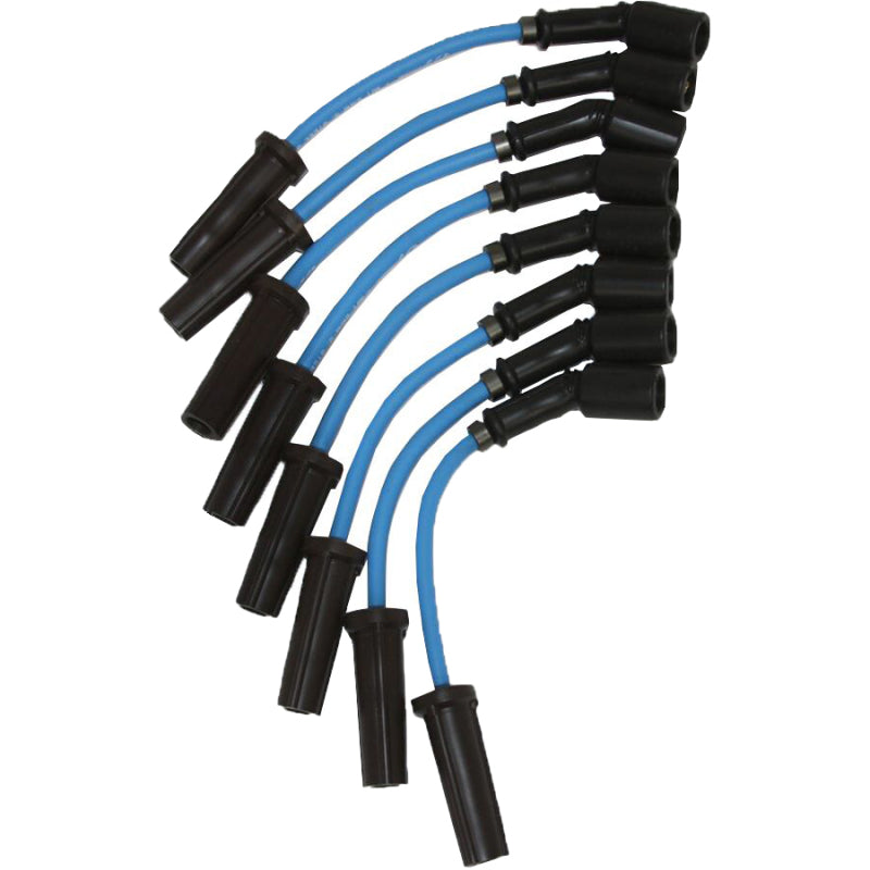 Granatelli Motor Sports Granatelli 99-23 GM Truck/SUV V8 (Excl 8.1L) Hi-Perf Coil-Near-Plug Wire Conn Kit w/9in Lead - Blue