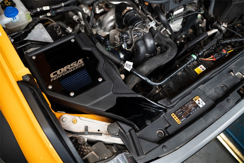 CORSA Performance Corsa 2021-2025 Ford Bronco 2.3L Cold Air Intake With MaxFlow 5 Oiled Filter