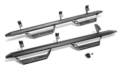 N-Fab Predator Pro Step System 15-17 GMC/Chevy Canyon/Colorado Ext Cab - Tex. Black