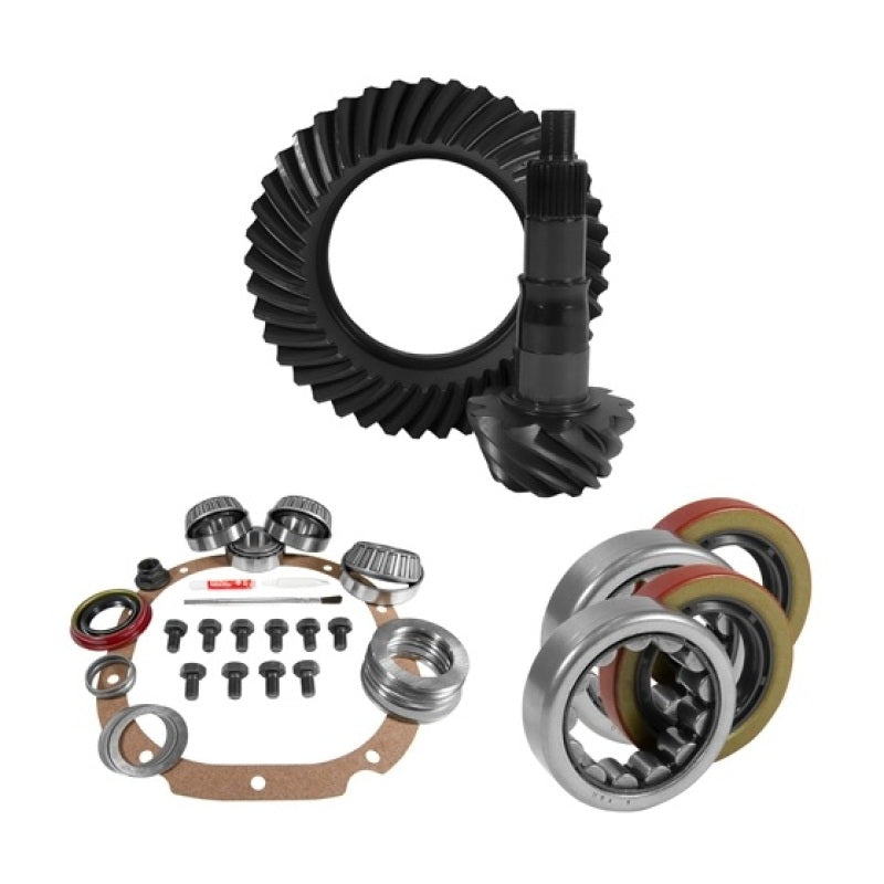 Yukon Gear & Axle USA Standard Gear & Install Kit for 8.8in Ford with 3.55 Rear Ring & Pinion