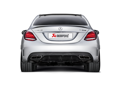 Akrapovic Akrapovic 15-17 AMG C63 Estate Evolution Line Cat Back (Titanium) w/ Carbon Tips (Req. Link Pipe)