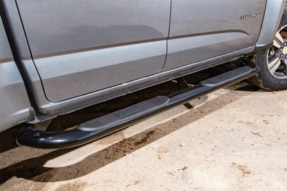 Dee Zee 09-2022 Dodge/Ram Ram Tubes - 4In Oval Black Steel CrewCab