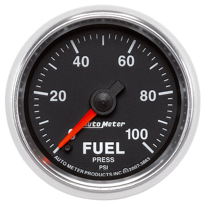 Innovate Motorsports Innovate MTX Analog Fuel Pressure 0-100psi Gauge Kit - Black Dial