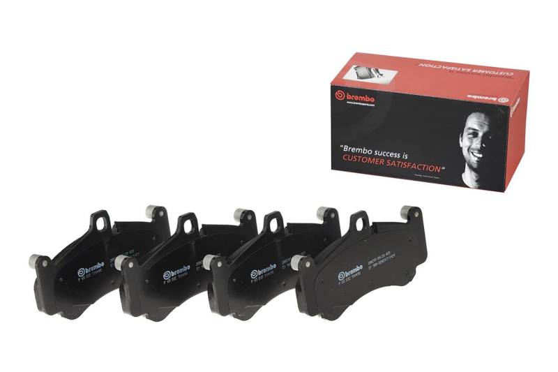 Brembo OE Brembo 16-18 Audi A6/14-18 A6 Quattro/14-18 RS7 Rear Premium NAO Ceramic OE Equivalent Pad