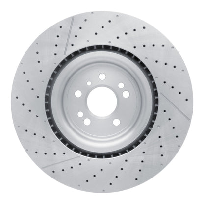 DFC 12-19 Mercedes-Benz GLE63 AMG S Front Drilled and Slotted Brake Rotor
