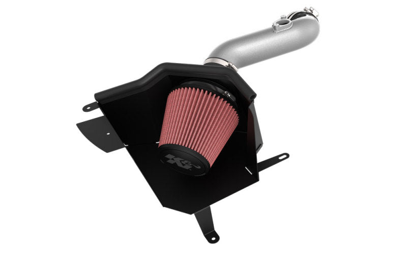 K&N Engineering K&N 2022 Honda Civic 2.0L L4 Silver Typhoon Intake