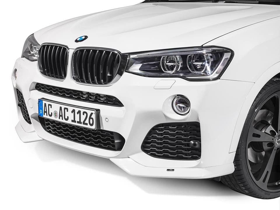 AC Schnitzer BMW F25 M Sport Front Spoiler Elements (Inc. X3 28i, X3 30dx & X3 35ix)