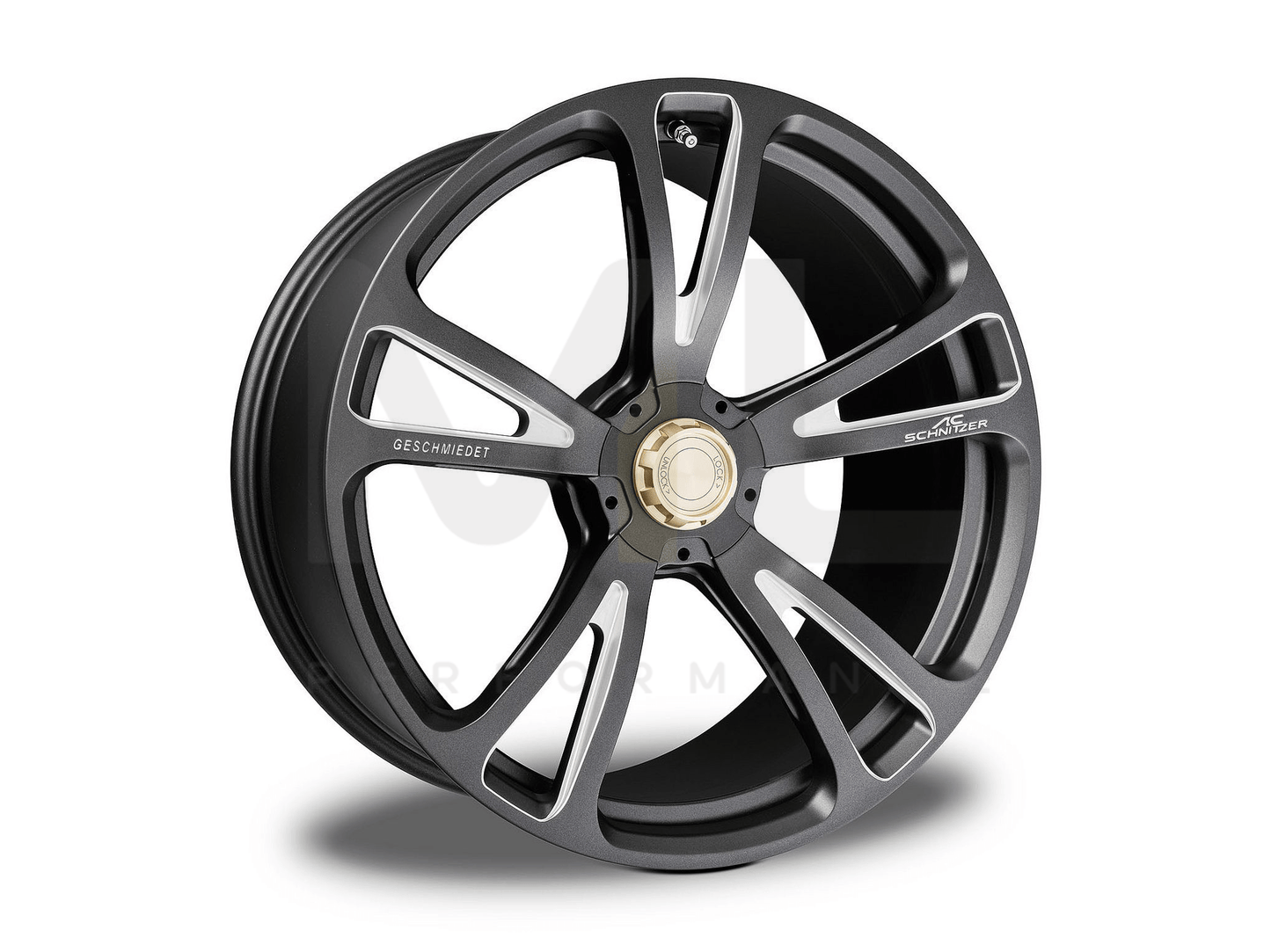AC Schnitzer BMW F90 F91 F92 F93 AC3 Evo 21" Forged Anthracite Wheel & Tyre Set (M5 & M8)