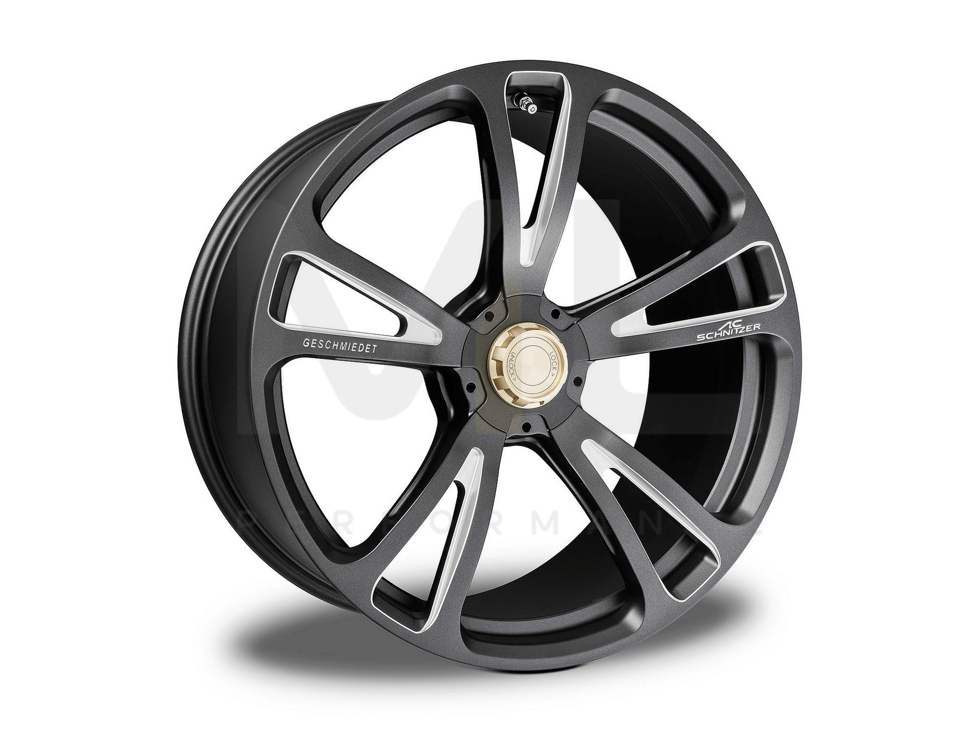 AC Schnitzer BMW F90 F91 F92 F93 AC3 Evo 21" Forged Anthracite Wheel & Tyre Set (M5 & M8)