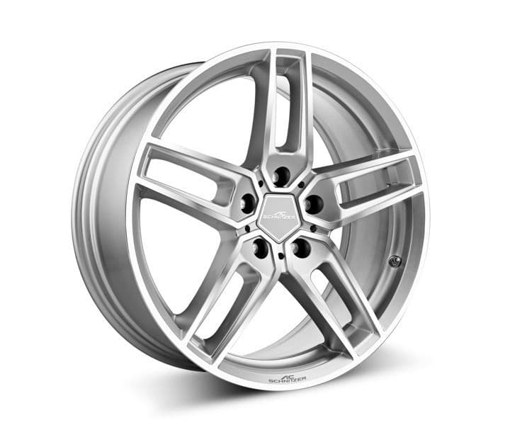 AC Schnitzer BMW G11 G12 20" Type VIII Silver Alloy Wheel Set (Inc. 730i, 740i & 750Li)