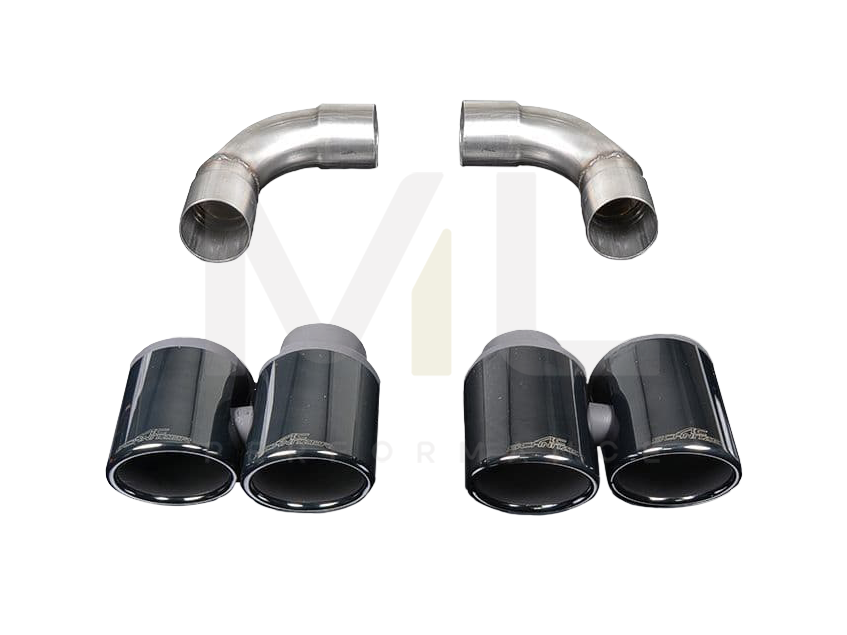 AC Schnitzer BMW G20 G21 Quad Tailpipe Set - Black (330d & M340d)