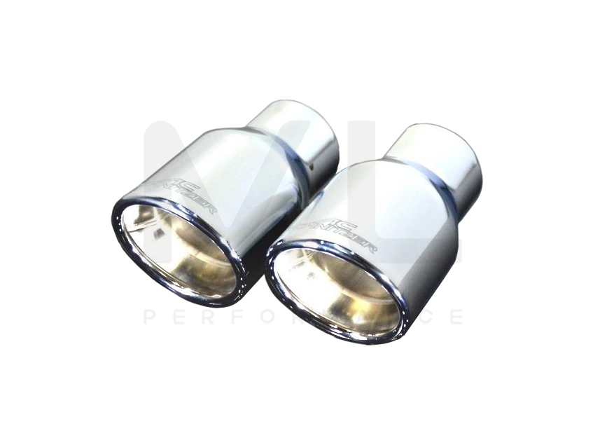 AC Schnitzer MINI R56 R58 JCW 90mm Sport Chrome Tailpipe Set
