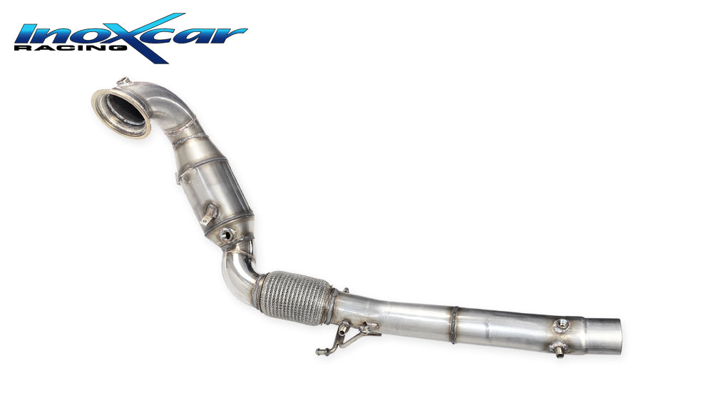 InoXcar AFCUPRA.02CAT Cupra Leon 2.0 TSI (300cv) Catalyst Replacement Pipe (Delete Cat E GPF) With Cat. 200 Cpsi