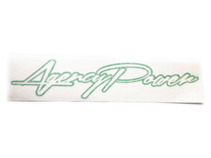 Agency Power Cursive Stickers