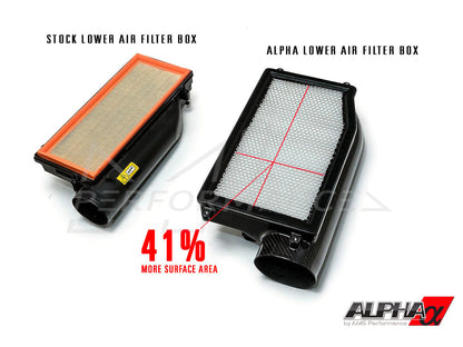 AMS Performance Mercedes-Benz AMG M157 M278 Carbon Fibre Intake System (CLS550, CLS63 & E63)