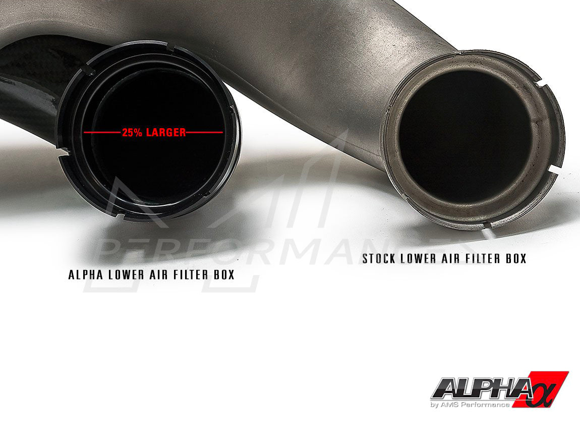 AMS Performance Mercedes-Benz AMG M157 M278 Carbon Fibre Intake System (CLS550, CLS63 & E63)