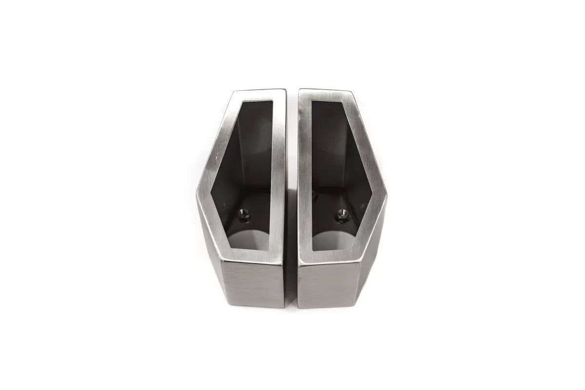 Agency Power AP-BRP-X3-170-TIP-SIL Silver Exhaust Tip Set for AP Exhaust ONLY Can-Am Maverick X3 Turbo