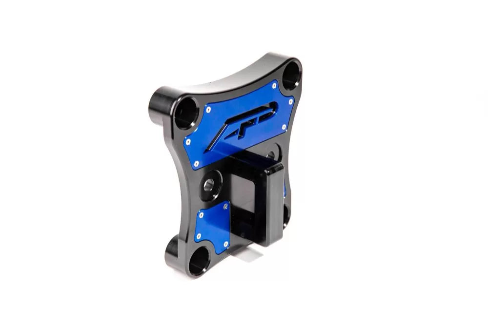 Agency Power AP-BRP-X3-250-BLU Blue Billet Radius Rod Plate w/ D-Ring Can-Am Maverick X3 2017-2023