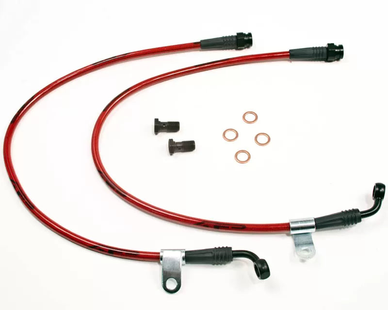 Agency Power AP-RX8-405 Front Steel Braided Brake Lines Mazda RX-8 04-11