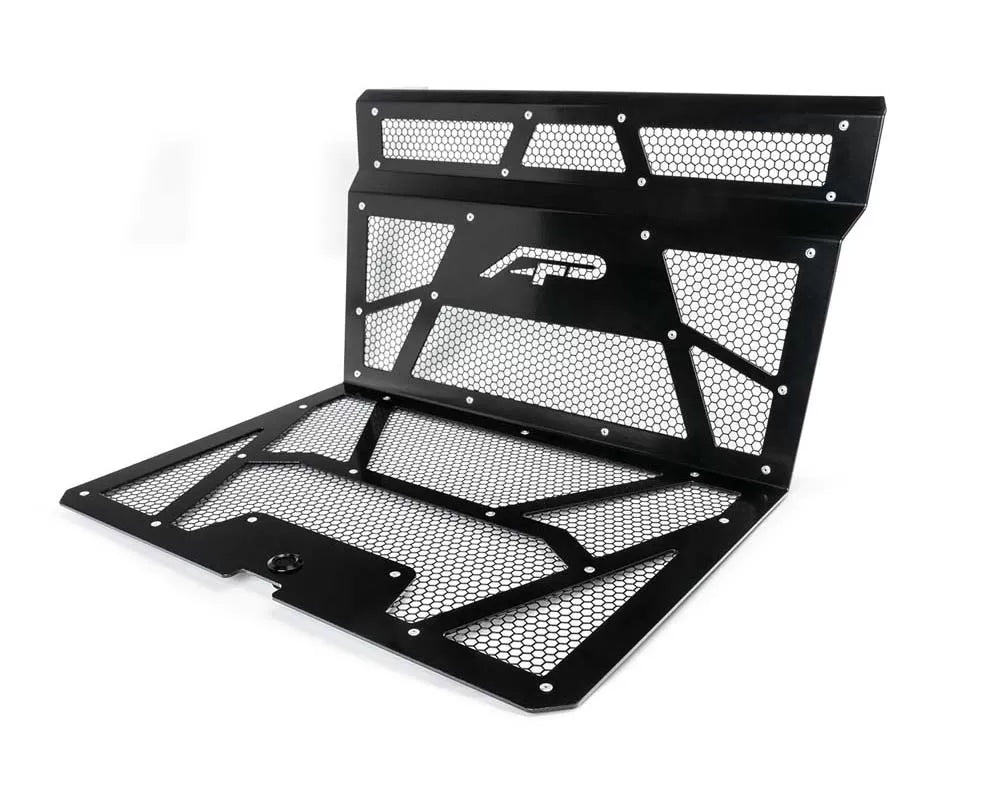 Agency Power AP-RZR-111-FGB-MGBLK Vented Engine Cover Gloss Black | Gloss Black Polaris RZR XP 1000 | XP Turbo