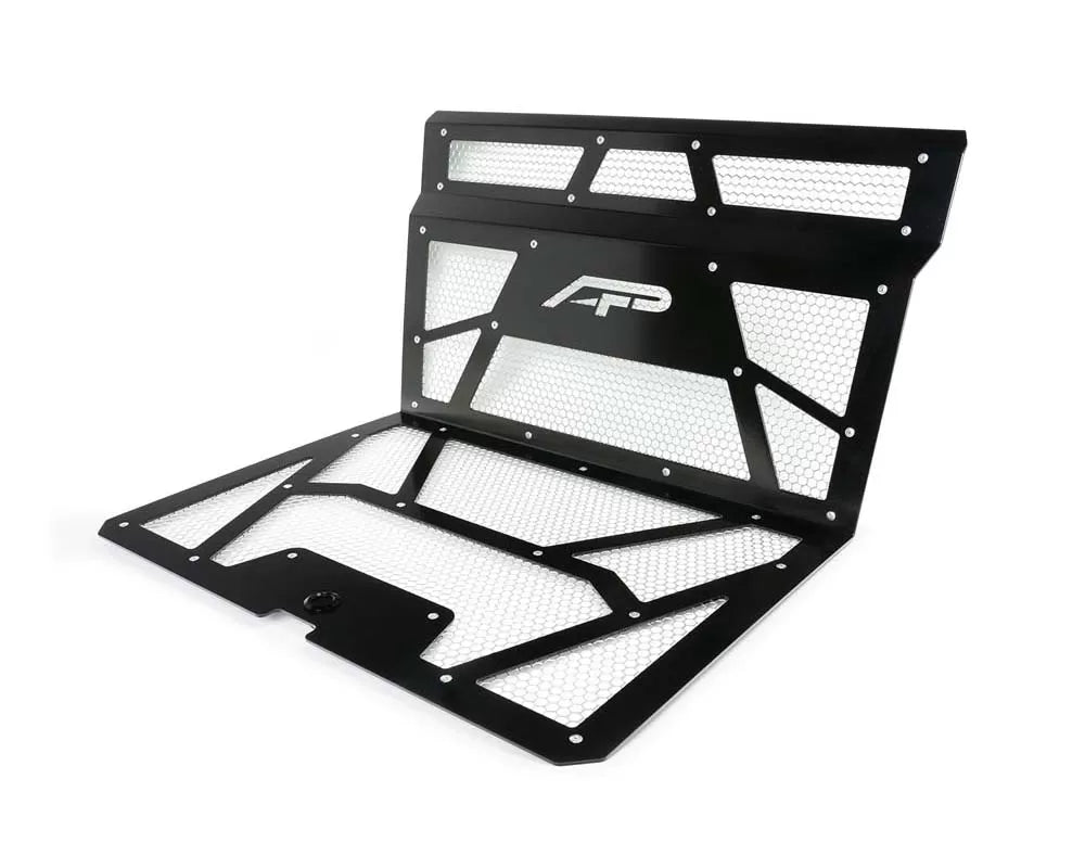 Agency Power AP-RZR-111-FGB-MRAW Vented Engine Cover Gloss Black | Raw Polaris RZR XP 1000 | XP Turbo