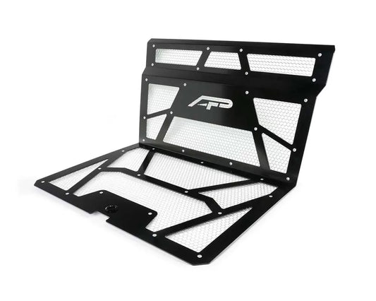 Agency Power AP-RZR-111-FGB-MRAW Vented Engine Cover Gloss Black | Raw Polaris RZR XP 1000 | XP Turbo