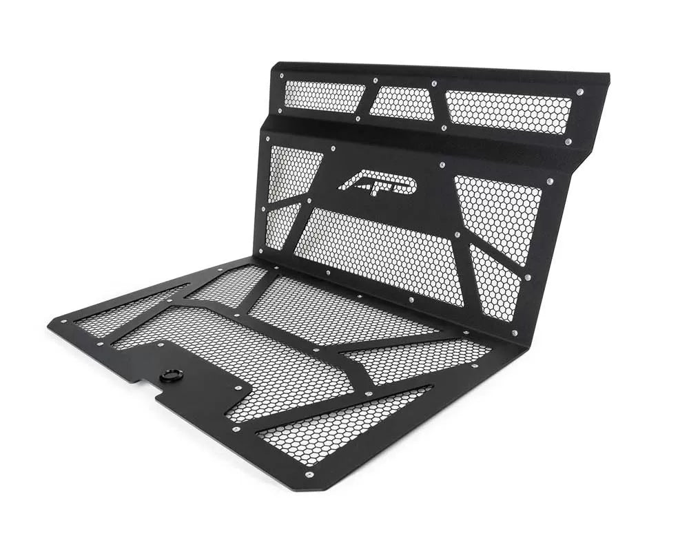 Agency Power AP-RZR-111-FMB-MMBLK Vented Engine Cover Matte Black | Matte Black Polaris RZR XP 1000 | XP Turbo