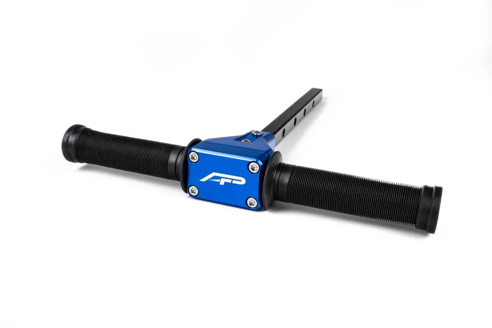 Agency Power AP-RZR-315-BLU Passenger Grab Bar with Lug Wrench Blue Polaris RZR