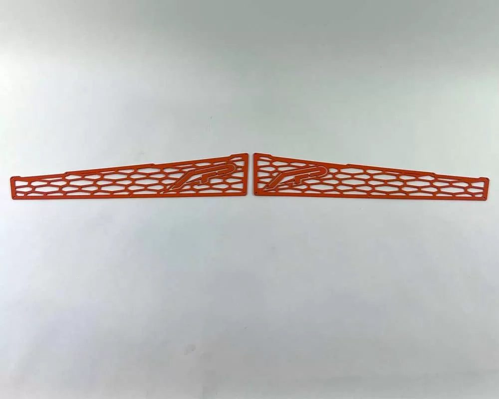 Agency Power AP-RZR-650-OR Aluminum Side Vent Covers Orange Polaris RZR 1000 | RZR XP Turbo